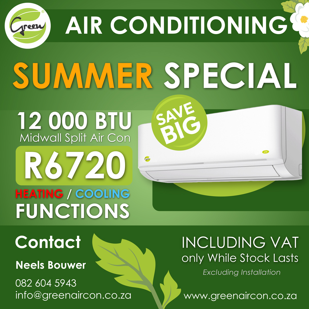 Aircon Summer Promotions Specials Green Air Conditioning